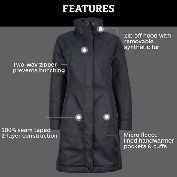 Marmot Women's Chelsea Down Coat - Picture 5 of 10